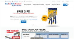 Desktop Screenshot of bandsawbladesdirect.com